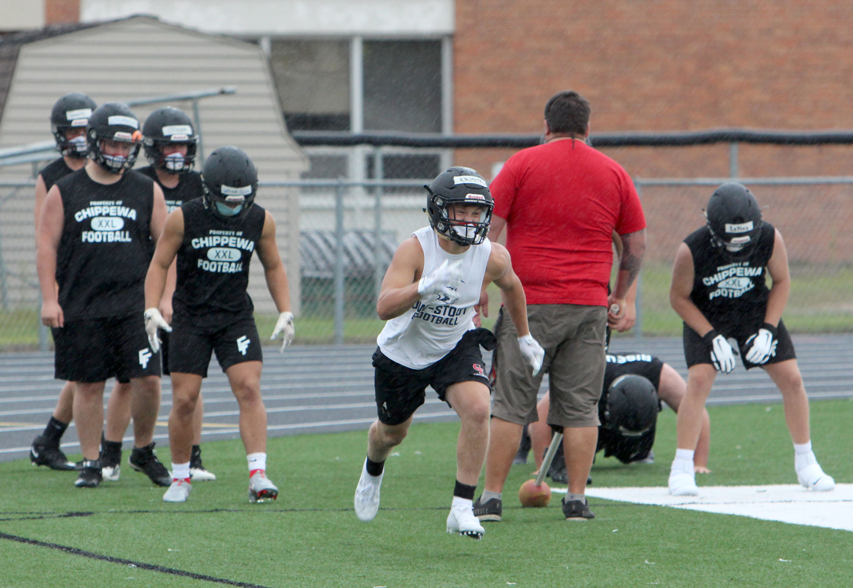First Day of Football Practice 9-7-20